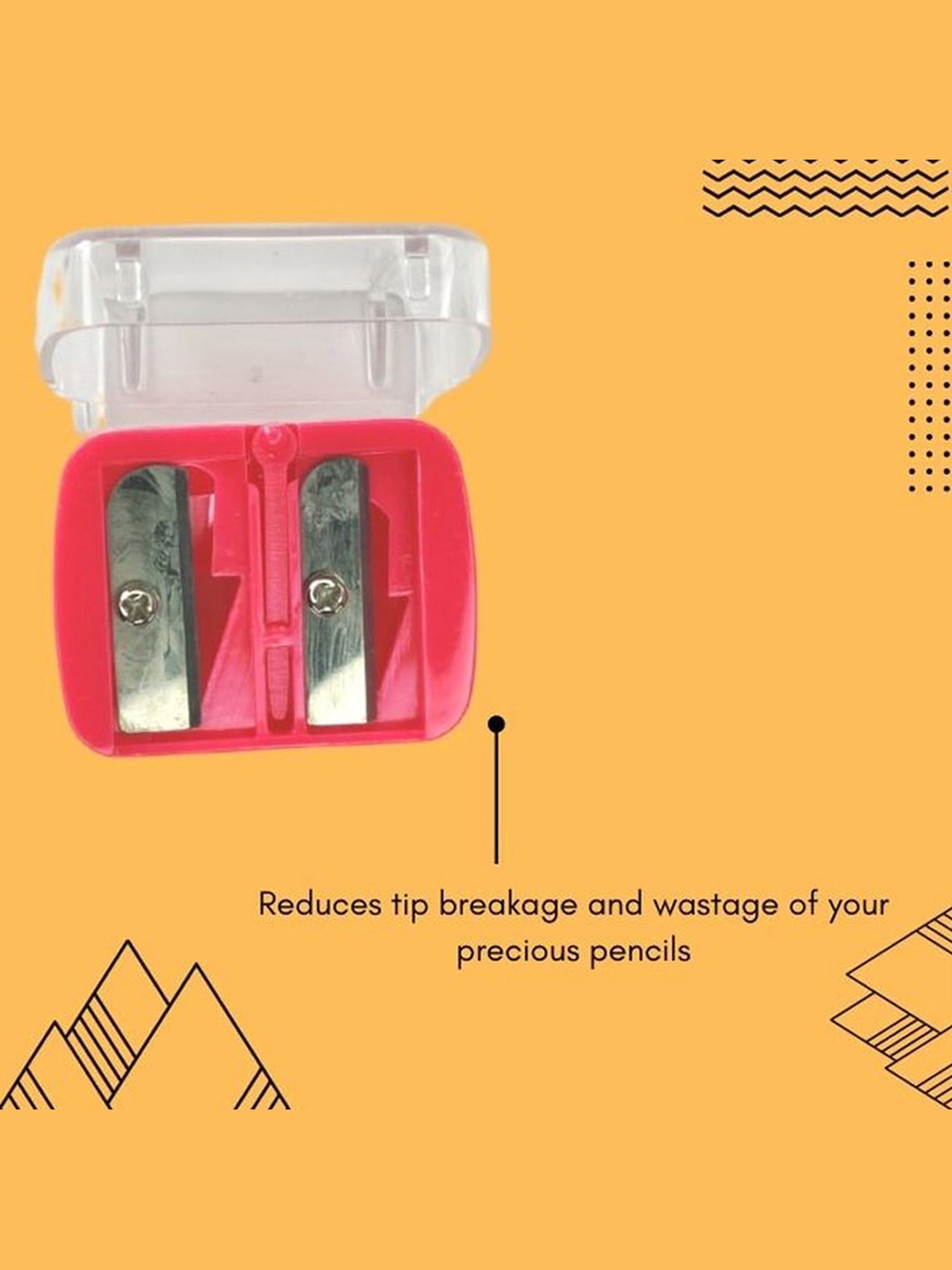 Bronson Professional Kajal Pencil Dual Sharpener