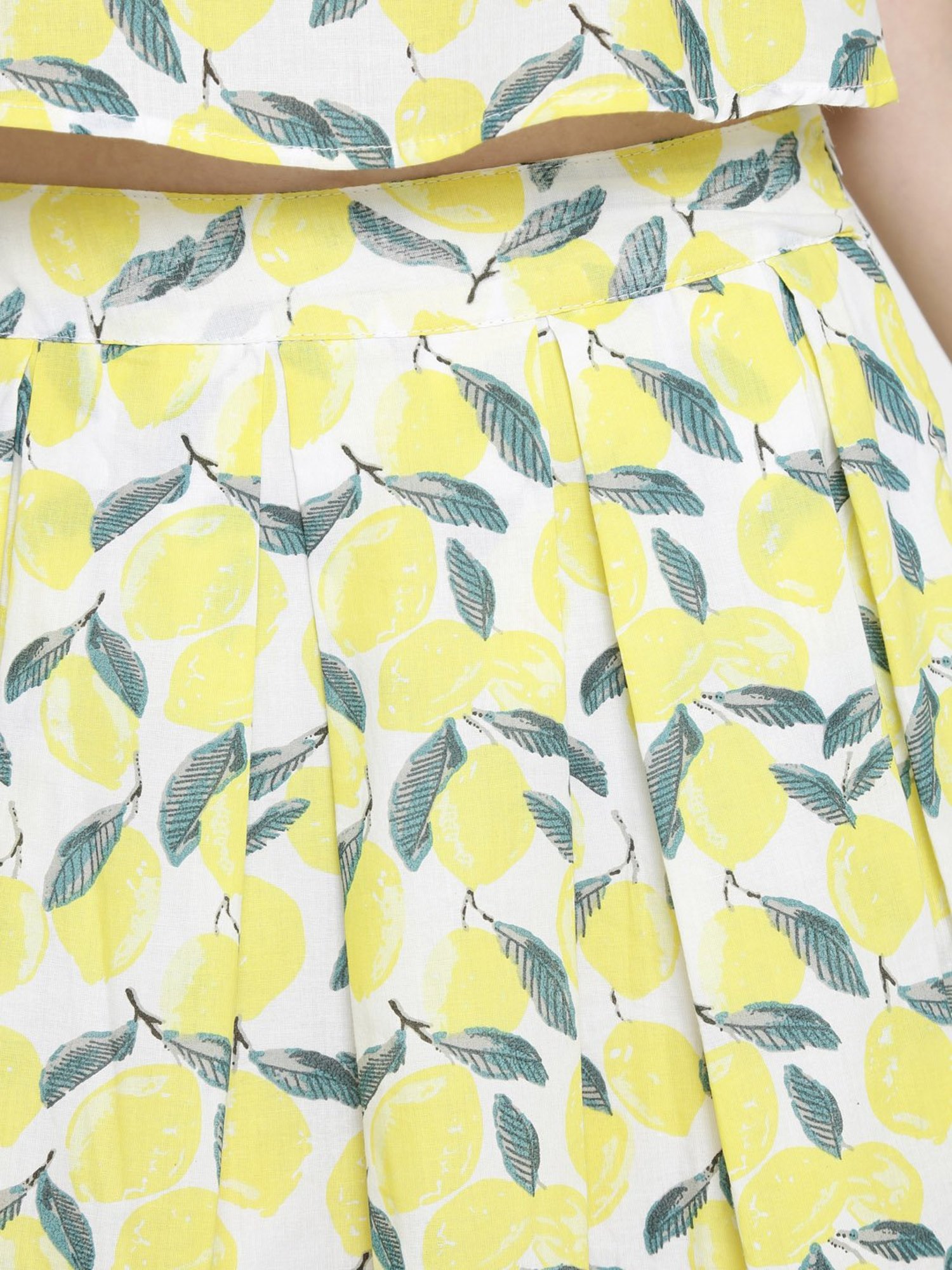 Belle Fille Blue Floral Print Playsuit