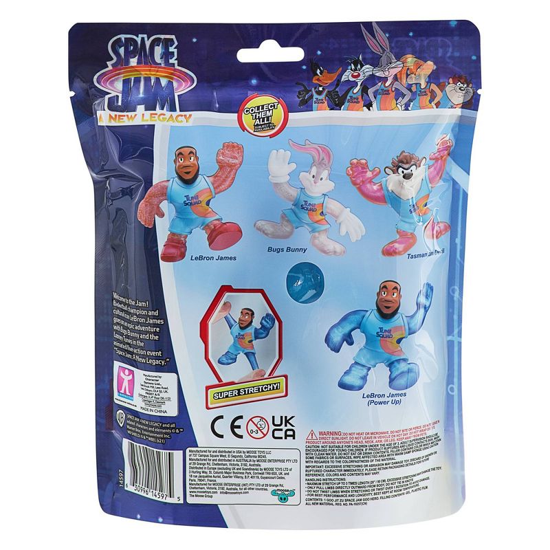 Space Jam: A New Legacy - 5" Stretchy Goo Filled Action Figure - Lebron James (Power Up)