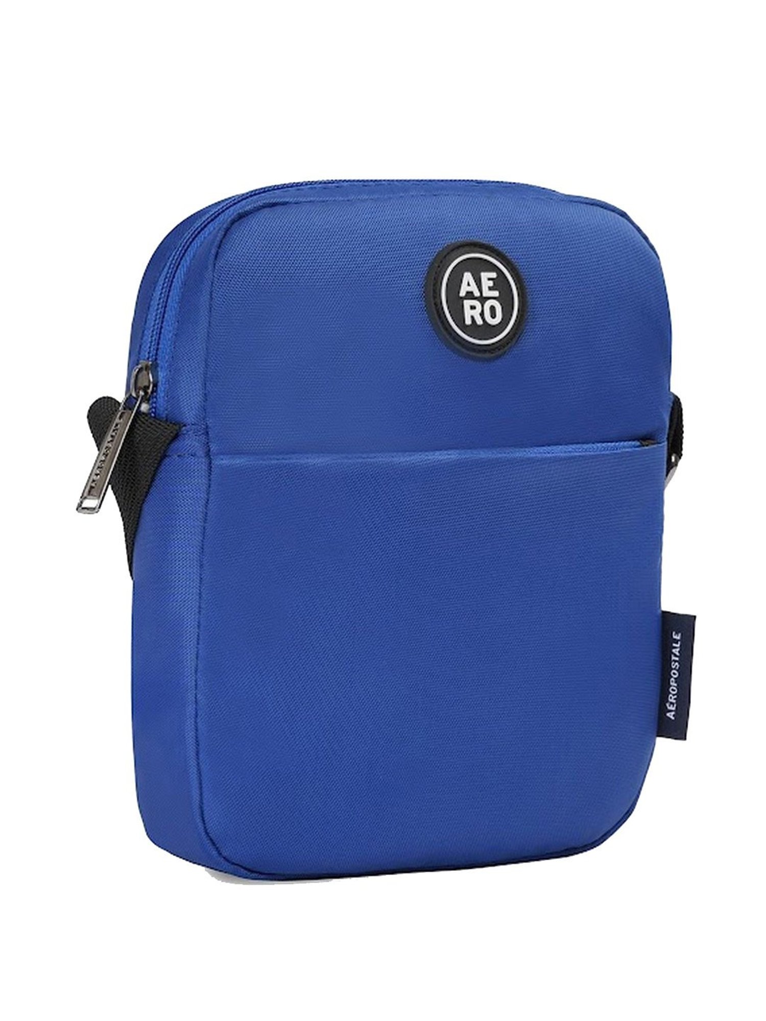 Aeropostale Eren Black Polyester Printed Cross Body Bag