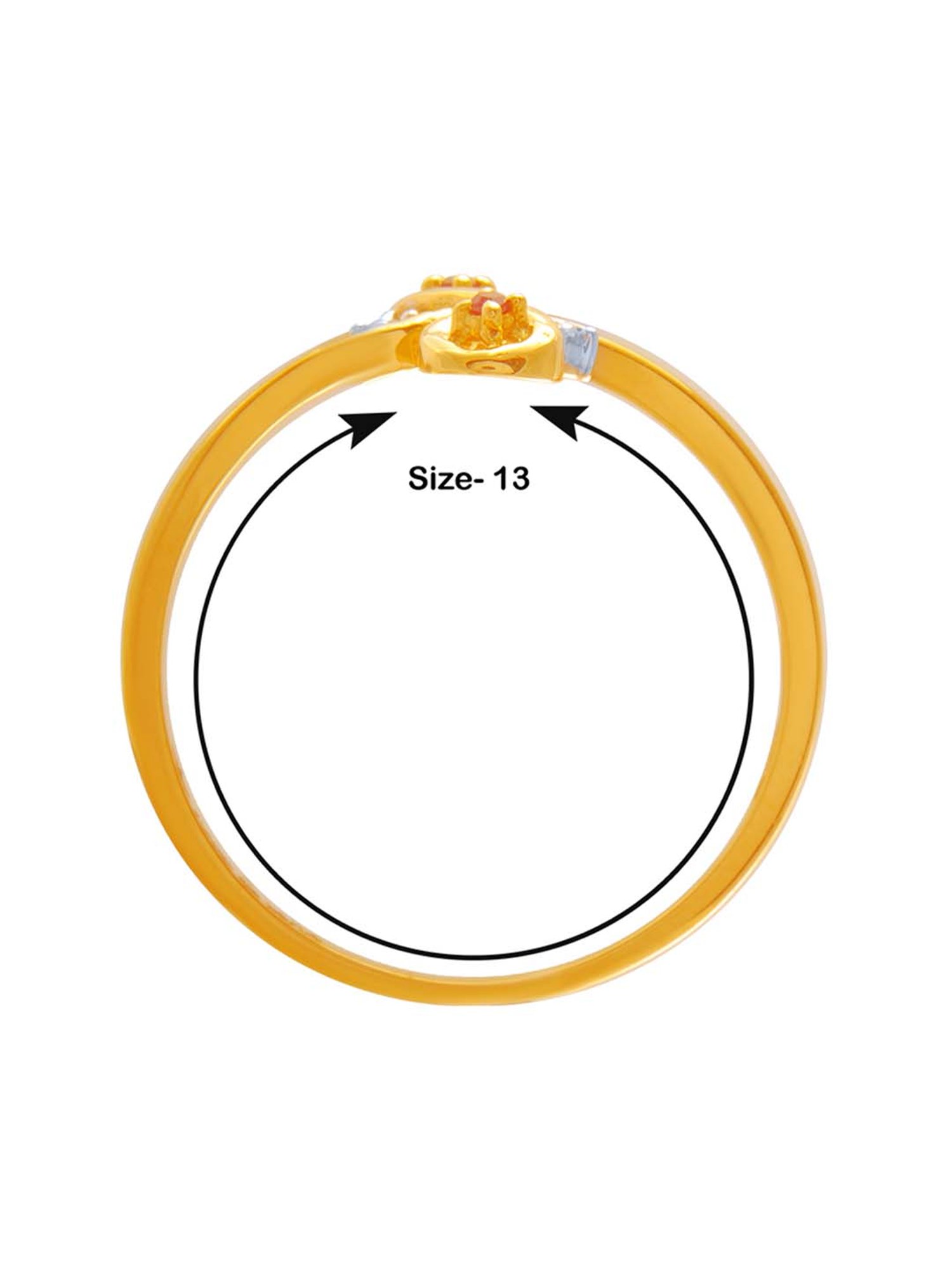 Malabar Gold and Diamonds 18k Gold Ring for Women