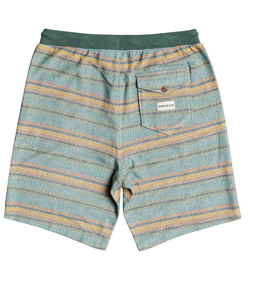 Quiksilver Great Otway Striped 19#double; Outseam Shorts