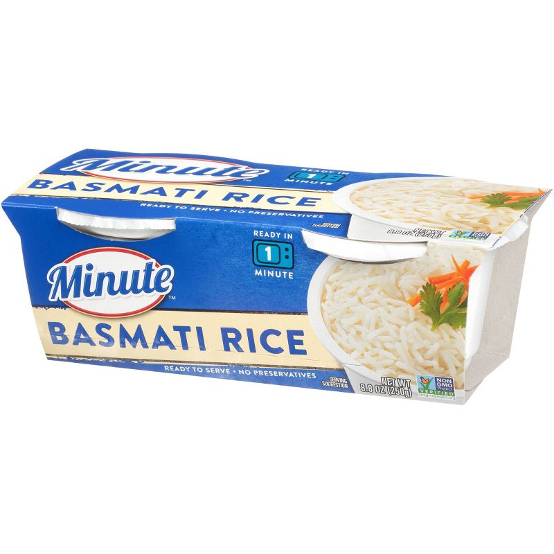 Minute Ready to Serve Basmati Rice Cups - 2ct/8.8oz