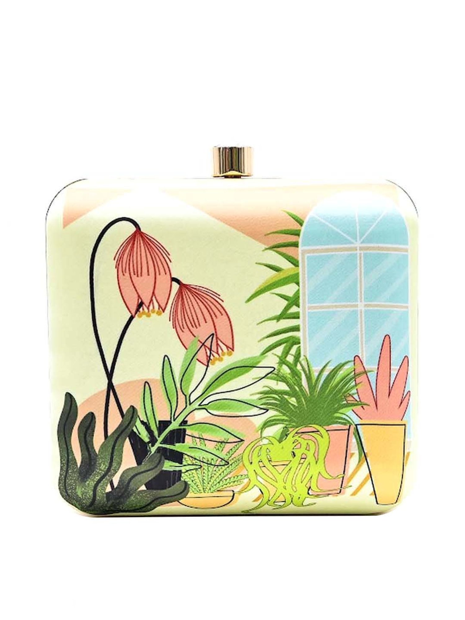 Sugarcrush Multicolor Printed Clutch