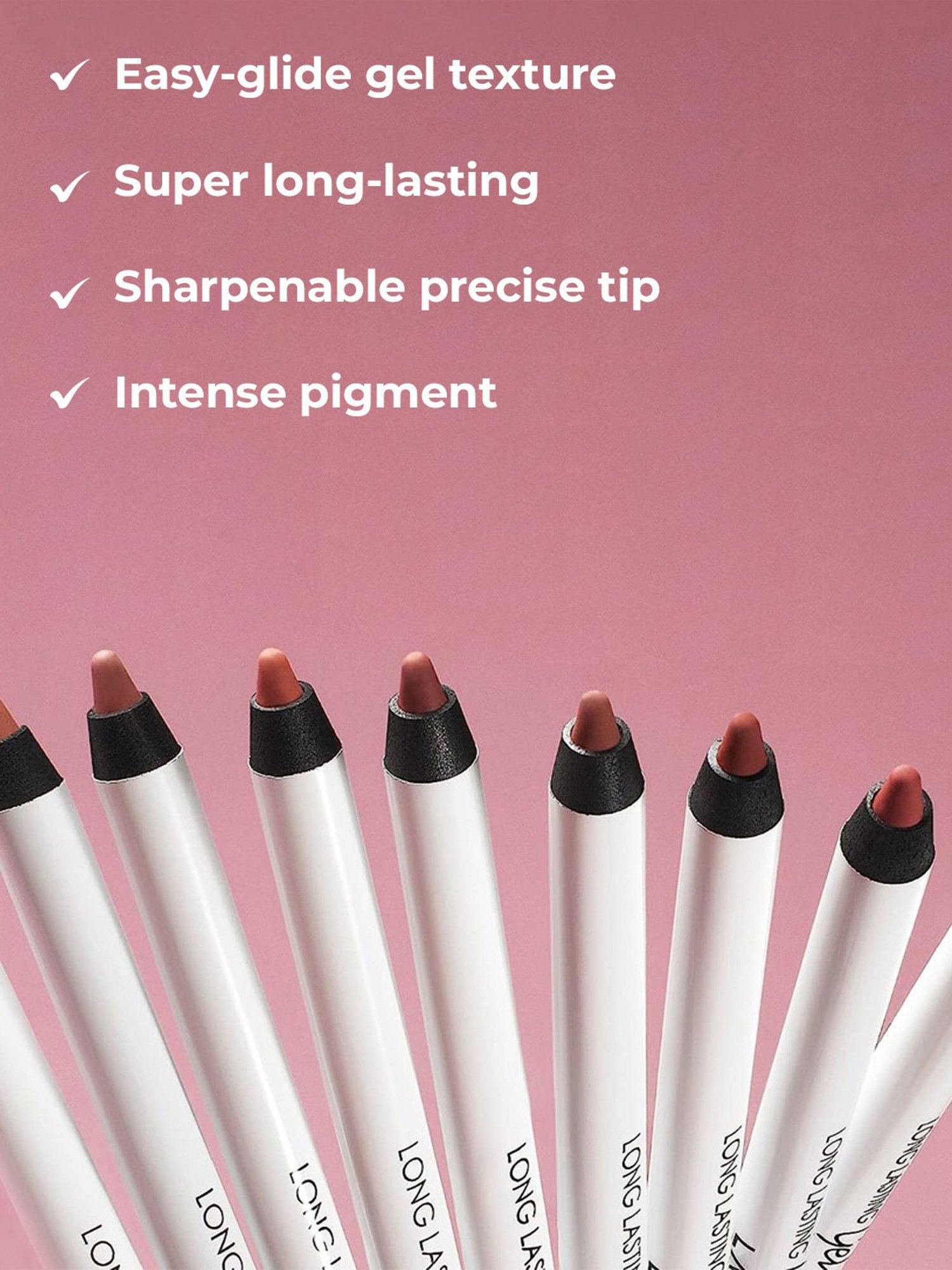 Lamel Long Lasting Gel Lip Liner 409 Caramel - 1.7 gm