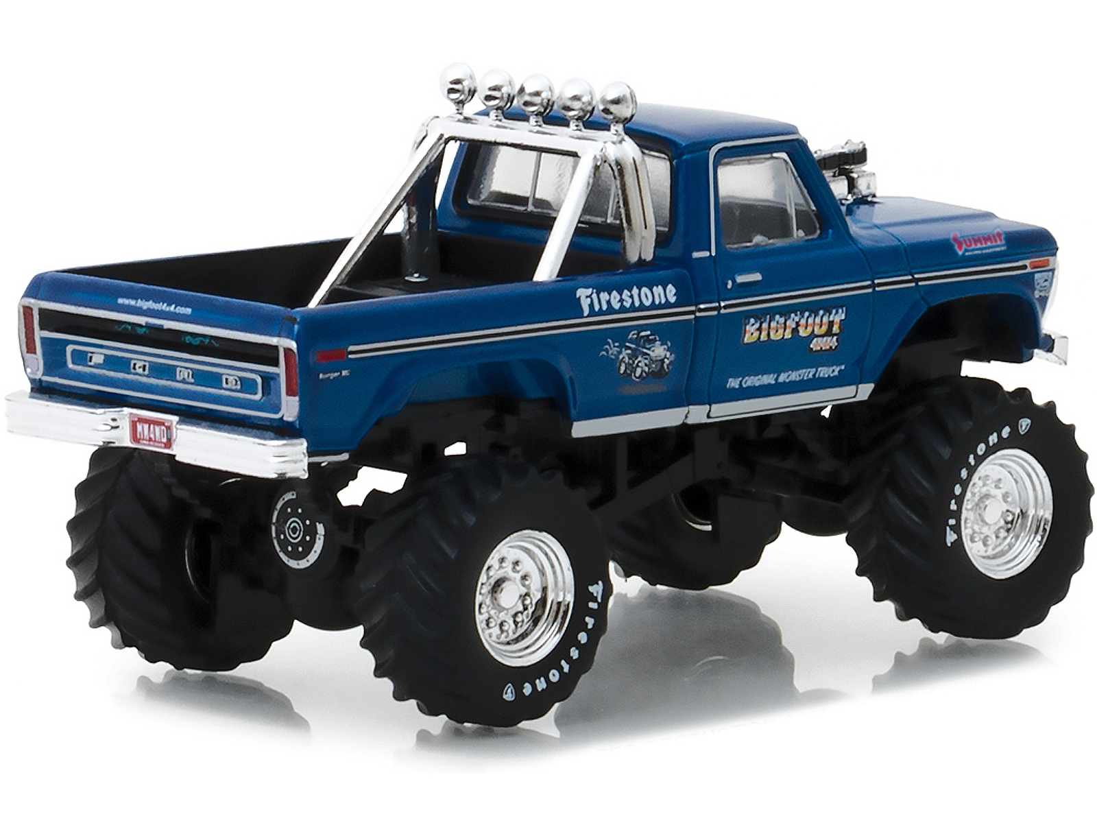 1992 Ford F-250 Monster Truck Yellow "Liquidator" "Kings of Crunch" Series 12 1/64 Diecast Model Car by Greenlight