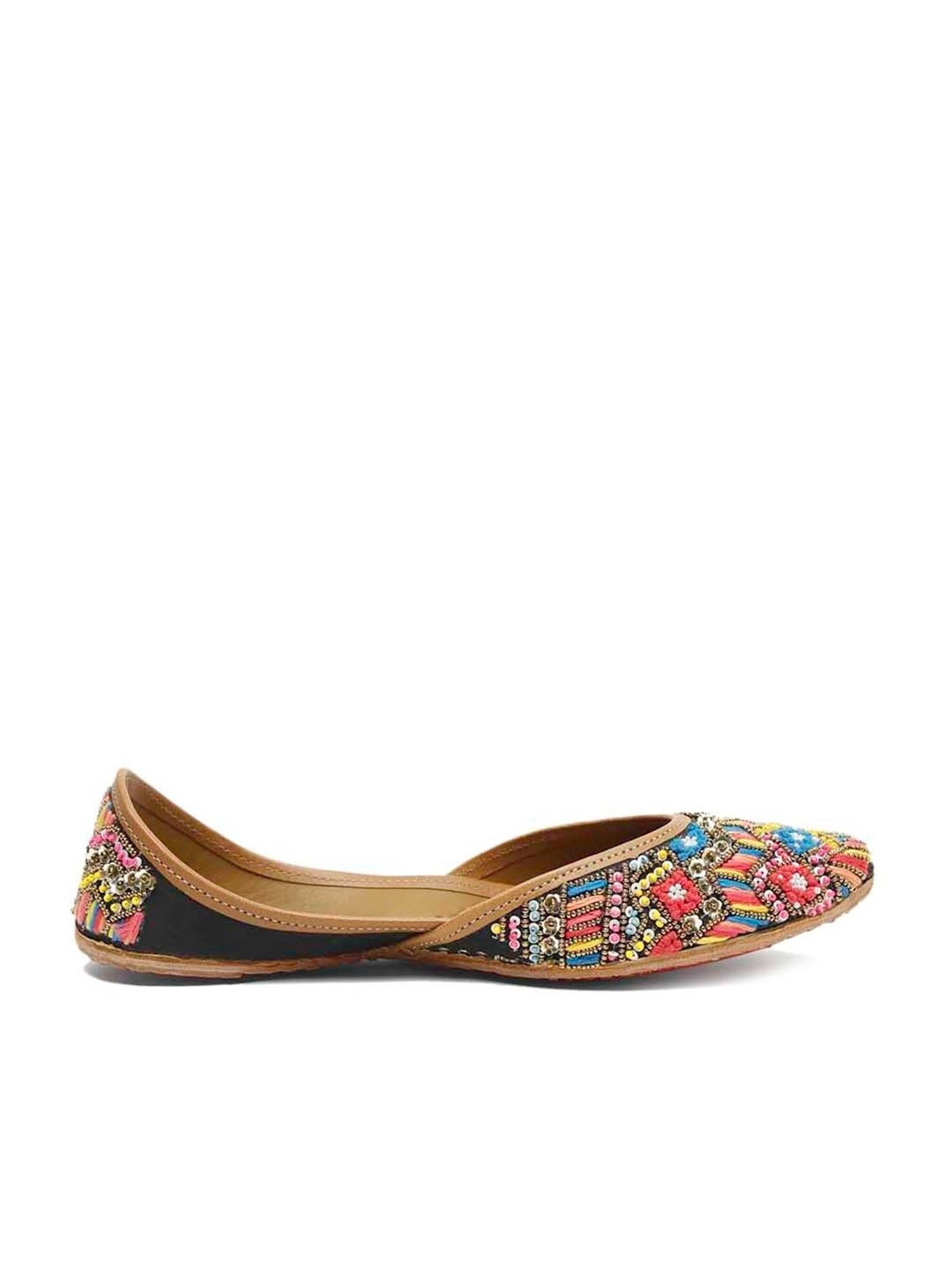 Glam Story Women's Multicolor Ethnic Juttis