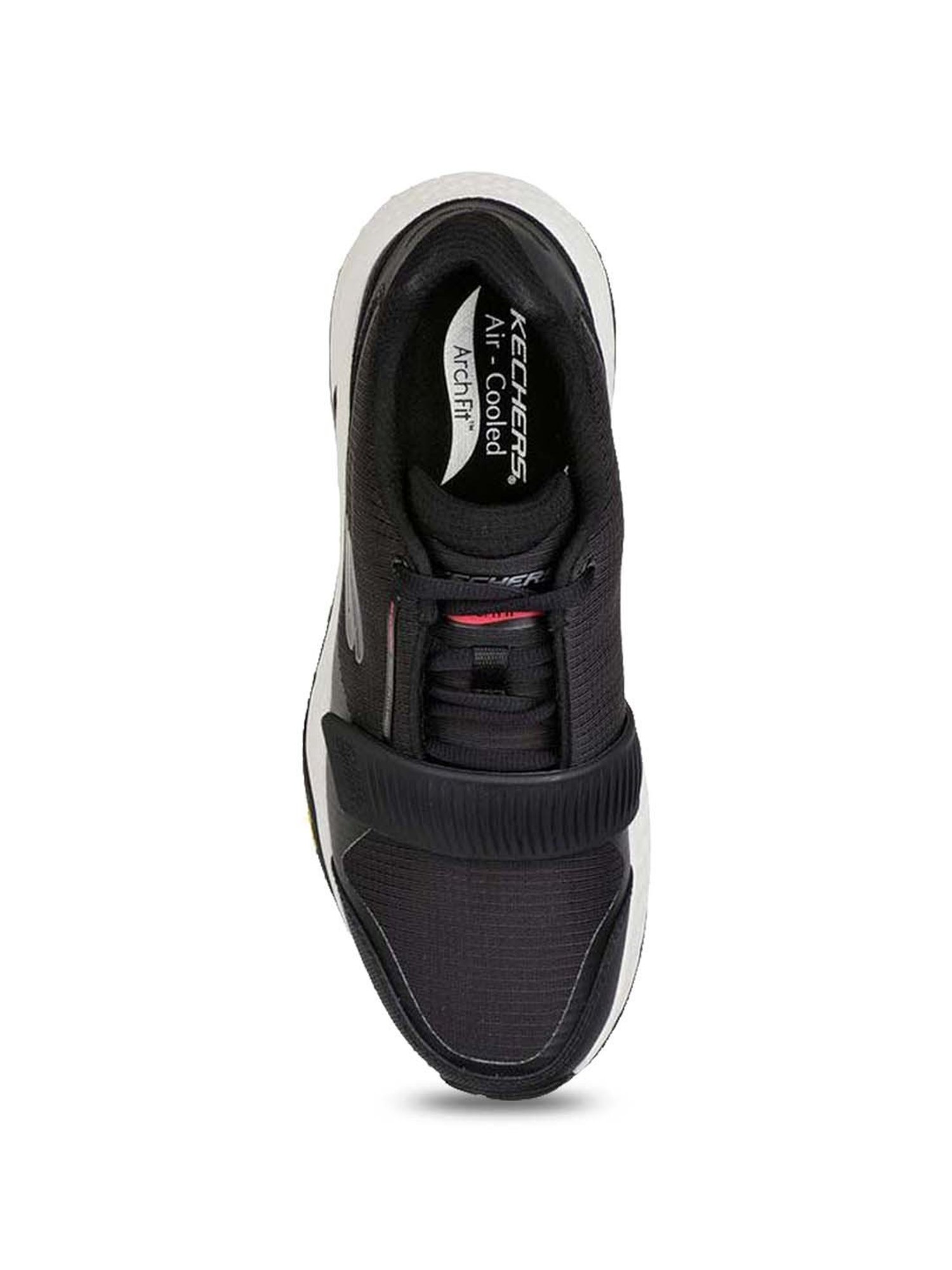 Skechers Men's ARCH FIT MULTI SPORT - MEMROC Black Casual Lace Up Shoe