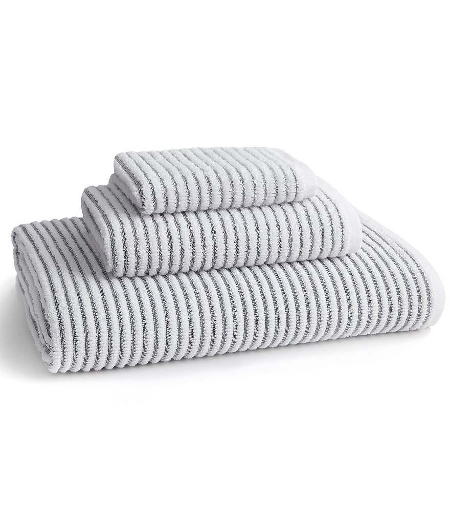 Kassatex Sullivan Ribbed Turkish Aegean Cotton Towels