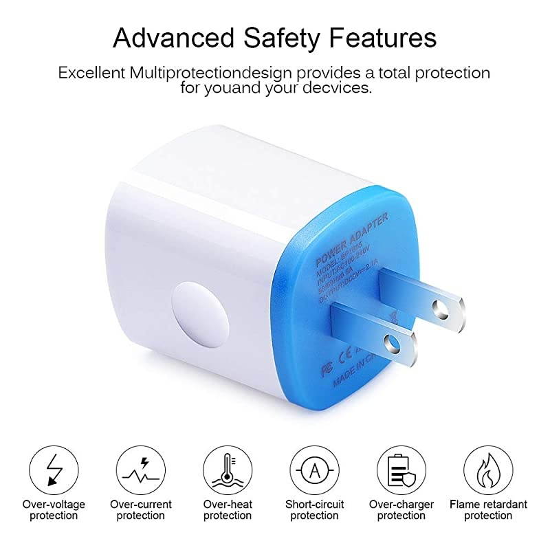 Type C Charger Dual Port Wall Charger Car Charger  21A Charging Block+USB Car Adapter+2Pack 6ft Type C Fast Charging Cable Compatible for LG Stylo 45 G8V50V40G7 ThinQ Q7+ V30 V20 G6 G5