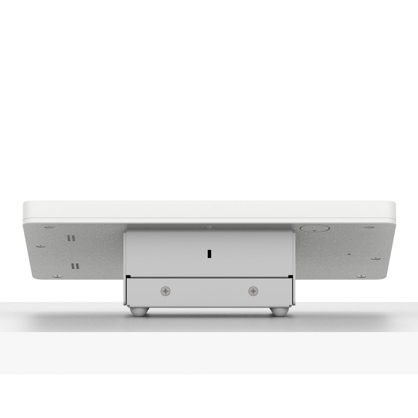 VidaMount White Enclosure and Fixed Tilted 15&deg; Desk / Surface Mount [Bundle] compatible with Samsung Galaxy Tab A 10.1 (2019)