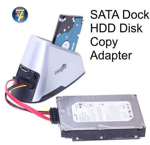 CoolGear 1:1 HDD COPY Adapter Dock MINI HARD DISK DRIVE DUPLICATOR & DOCK