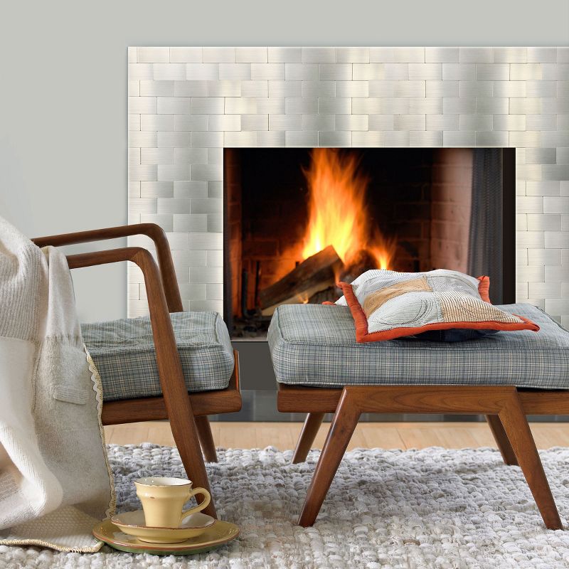 DIP Design Personal Large Wall Tiles Silver