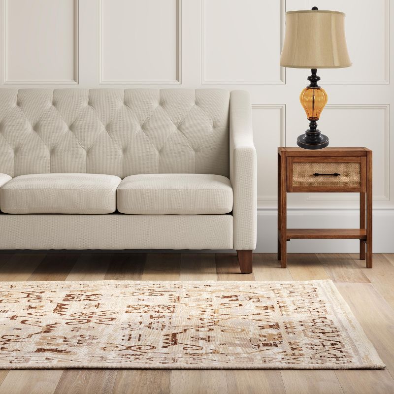 Table Lamps Amber Glass Set of 2 (Includes LED Light Bulb) - Yorkshire Home