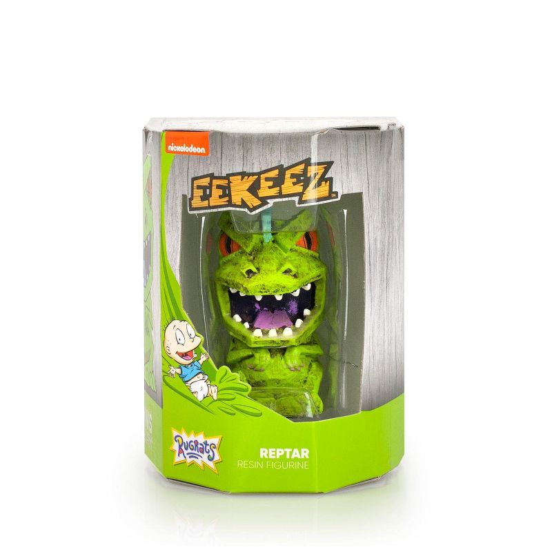 Forever Collectibles Nickelodeon Exclusive Glow in Dark Reptar Eekeez Figure