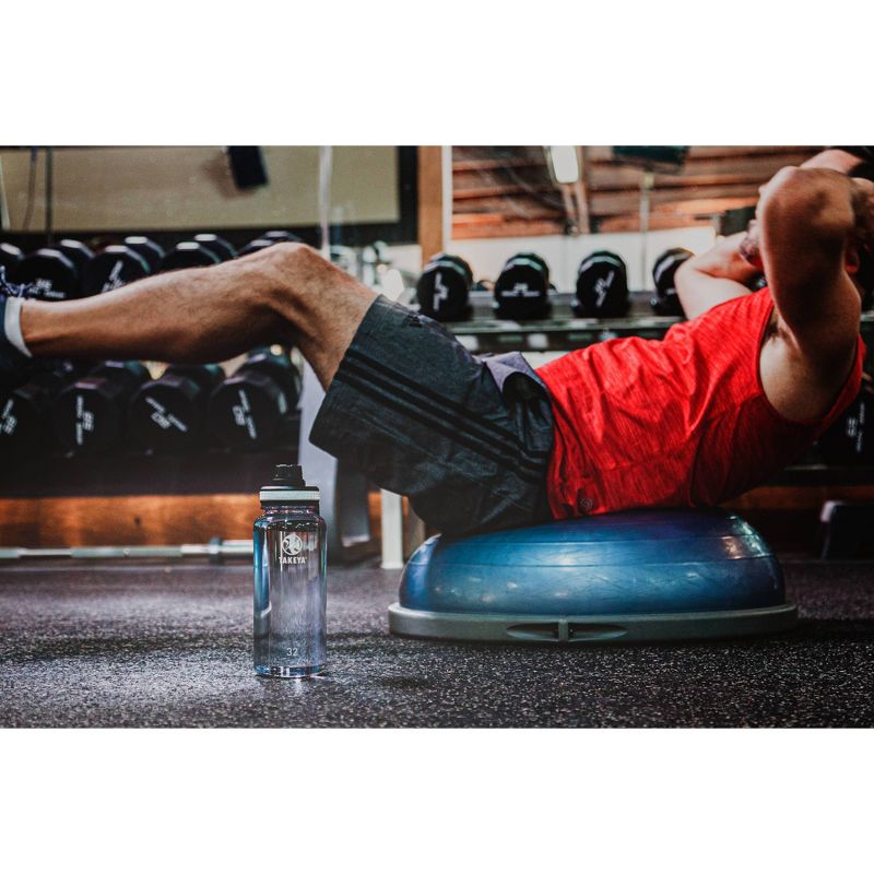 Takeya 32oz Tritan Water Bottle with Spout Lid - Clear