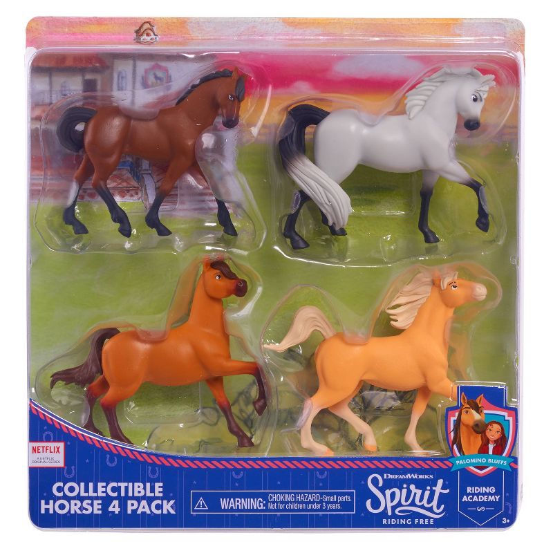 Spirit Riding Free Collectible Horse 4 Pack