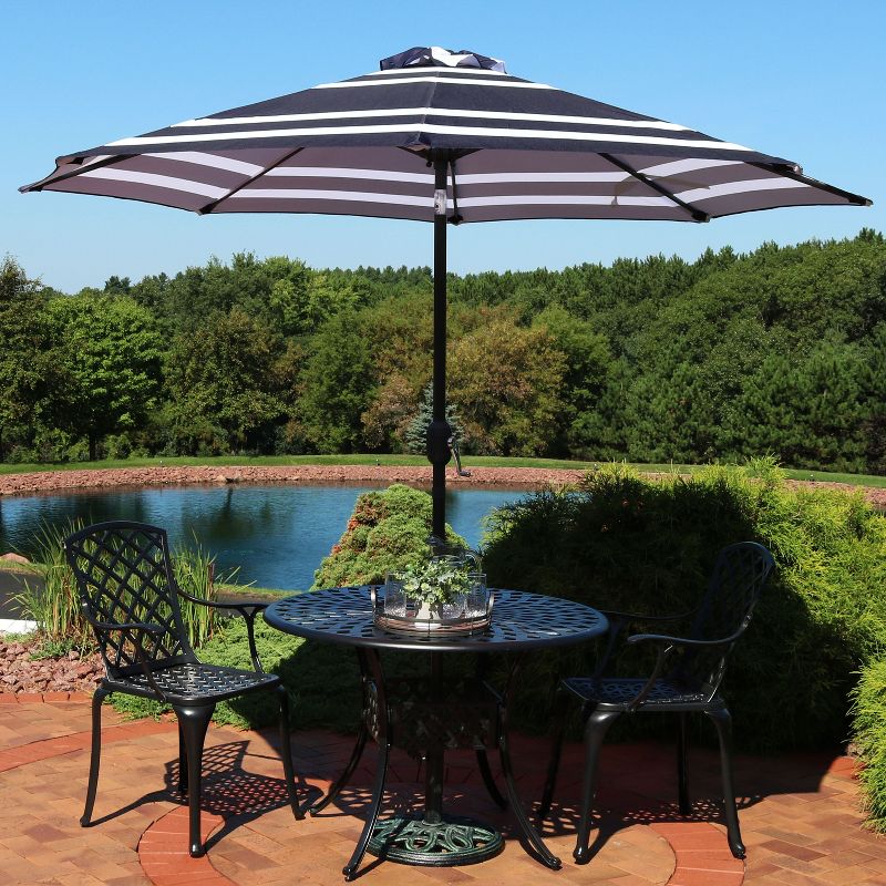 Costway 6.5FT Patio Beach Umbrella Sun Shade Tilt Carry Bag