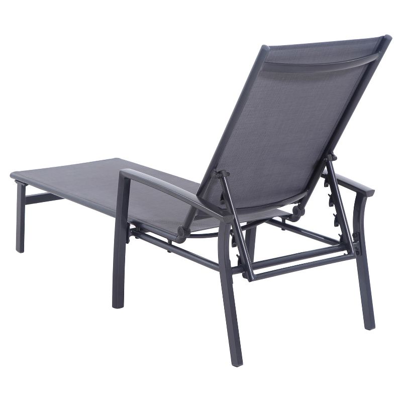 Nova Chaise Lounge - Gray - Hanover