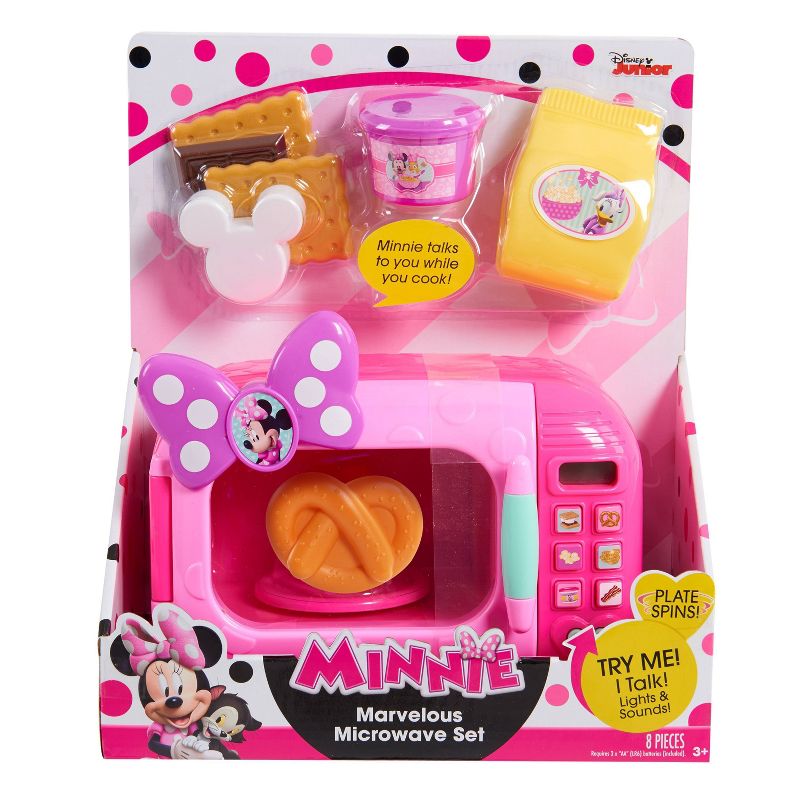 Disney Minnie Mouse Happy Helpers Marvelous Microwave Set