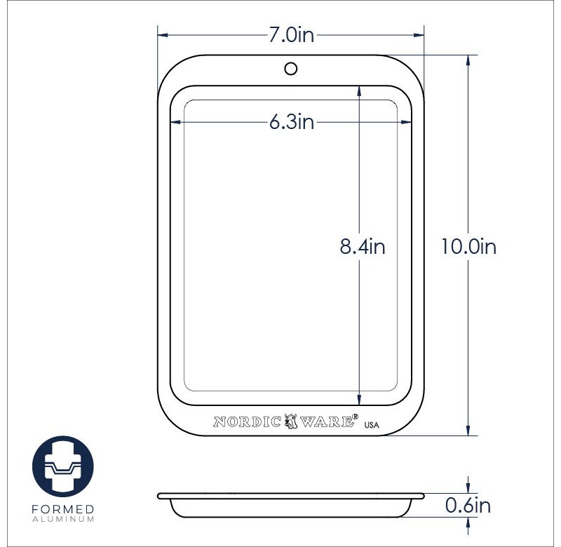 Nordic Ware Compact Ovenware Baking Sheet