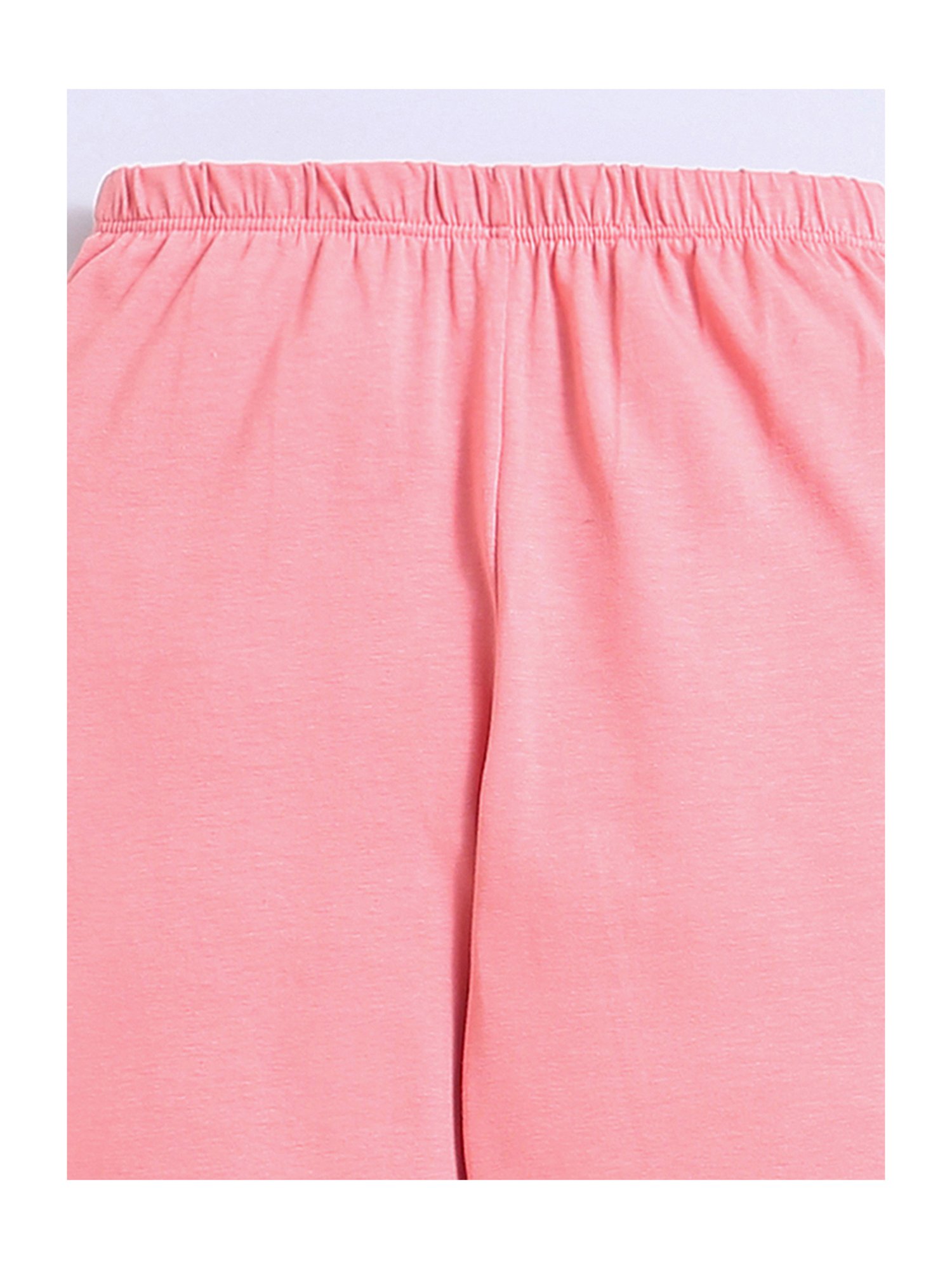 Nino Bambino Girls Multicolor Solid Leggings (Pack Of 3)