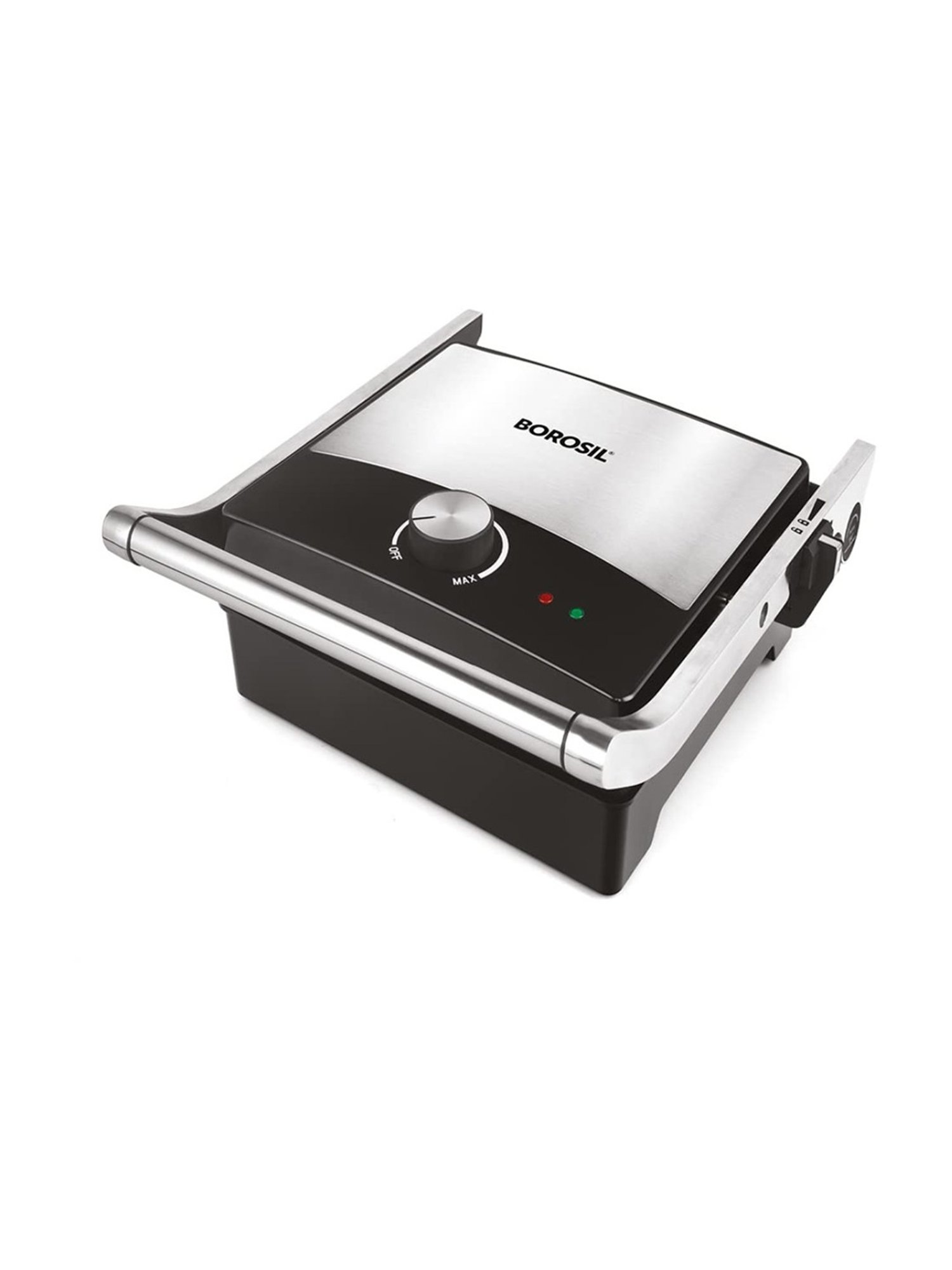 Borosil Sandwich Maker 2000W with Non stick coating (Black)