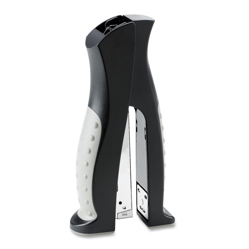 Business Source Stand Up Stapler Full Strip 20 Sht/210 Cap. Black/Gray 65646