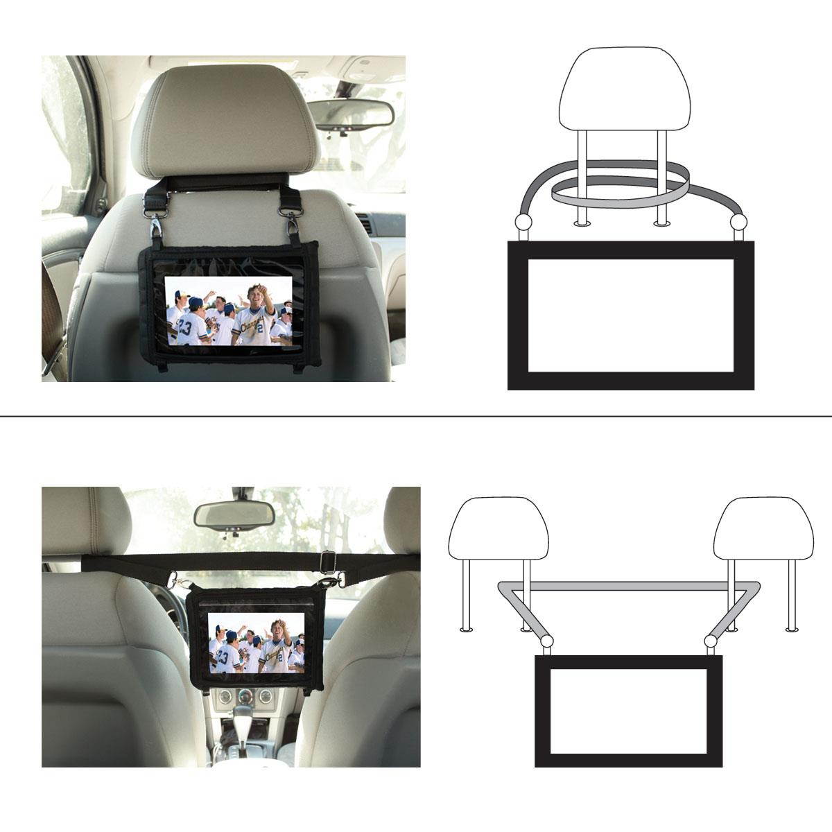 USA Gear FlexARMOR X Tablet Carrying Case with Touch Capacitive Screen Protector and Adjustable Shoulder Strap for iView, Aluratek, Kocaso, Mach Speed, Ematic, HipStreet, Nextbook, Supersonic & More!