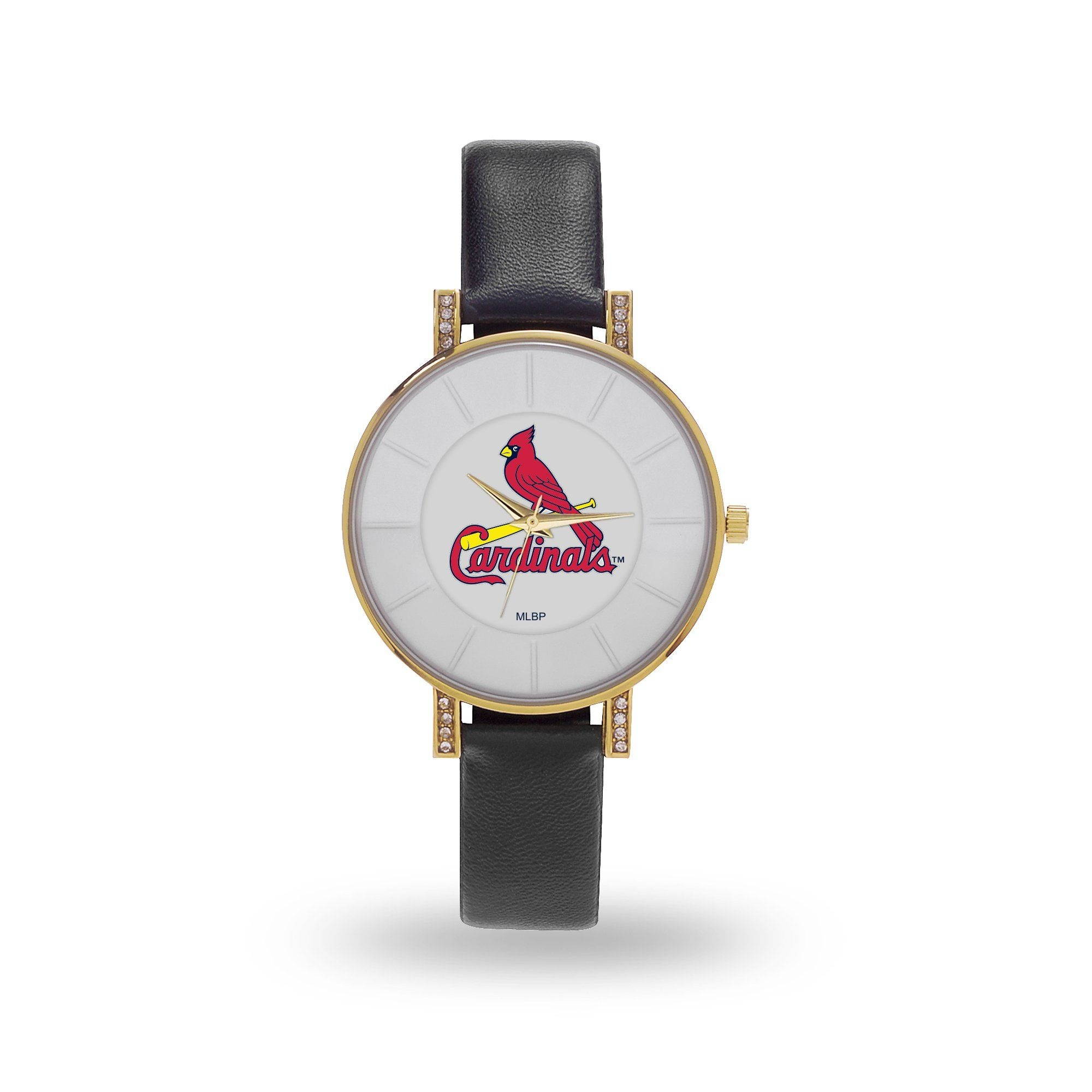 9" Black and White MLB Saint Louis Cardinals Lunar Watch