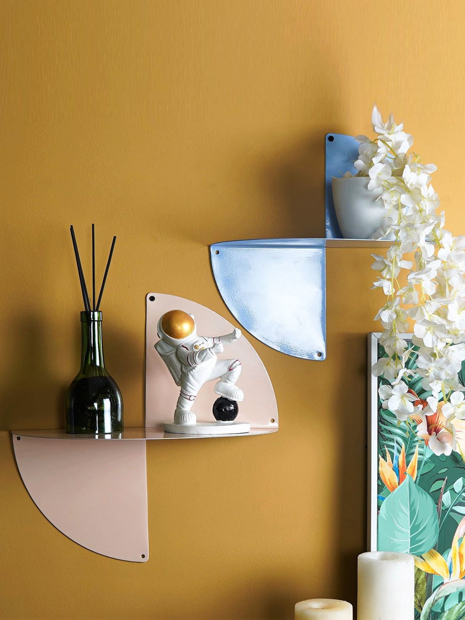 Nilkamal Cora White Engineered Wood TV Entertainment Unit with 2 Shelves