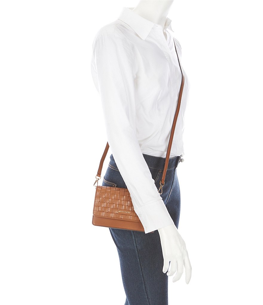 ZAC Zac Posen Belay Iridescent Saddle Crossbody Bag