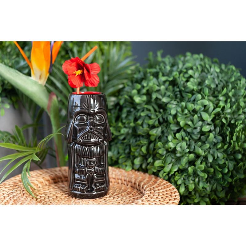 Beeline Creative Geeki Tikis Star Wars Darth Vader Mug | Ceramic Tiki Style Cup | Holds 14 Ounces