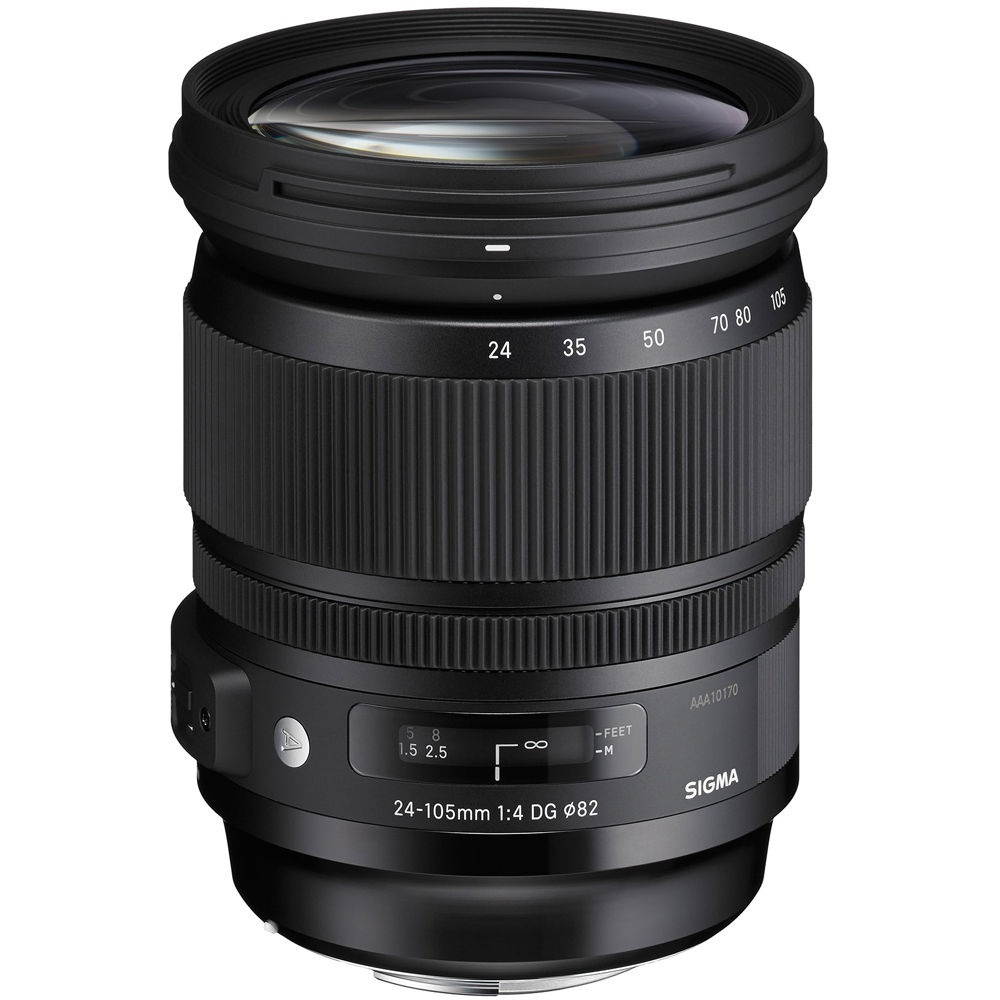 Sigma 24-105mm f/4 DG OS HSM Lens for Canon DSLR Cameras