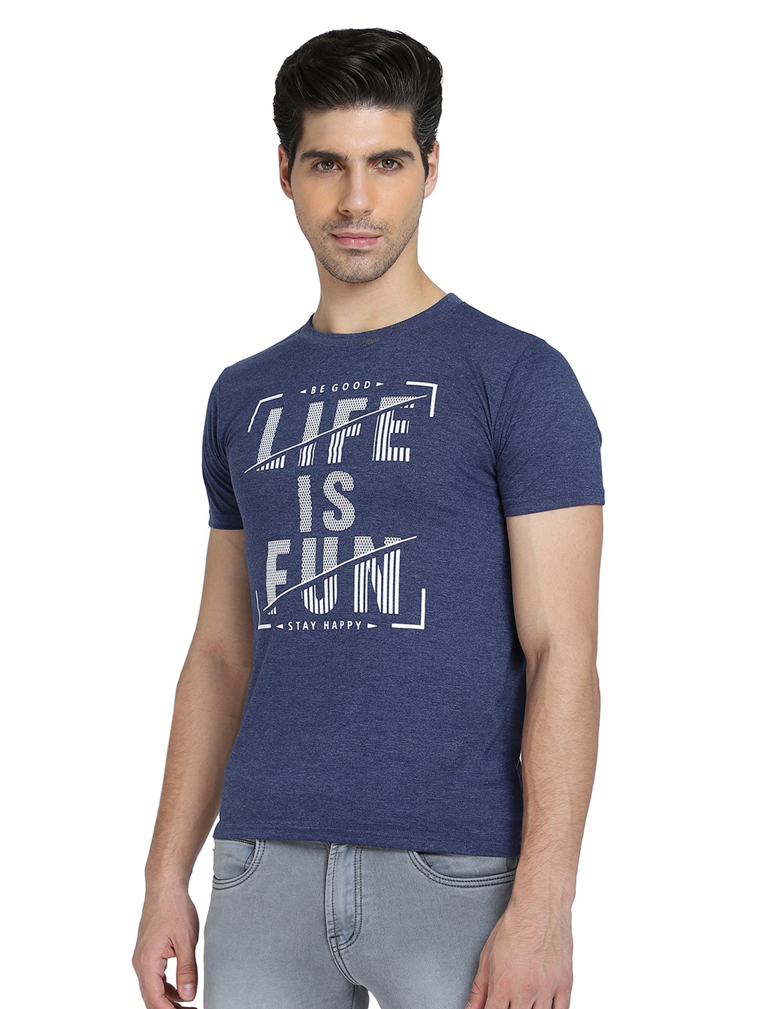 Dyca Navy Crew T-Shirt