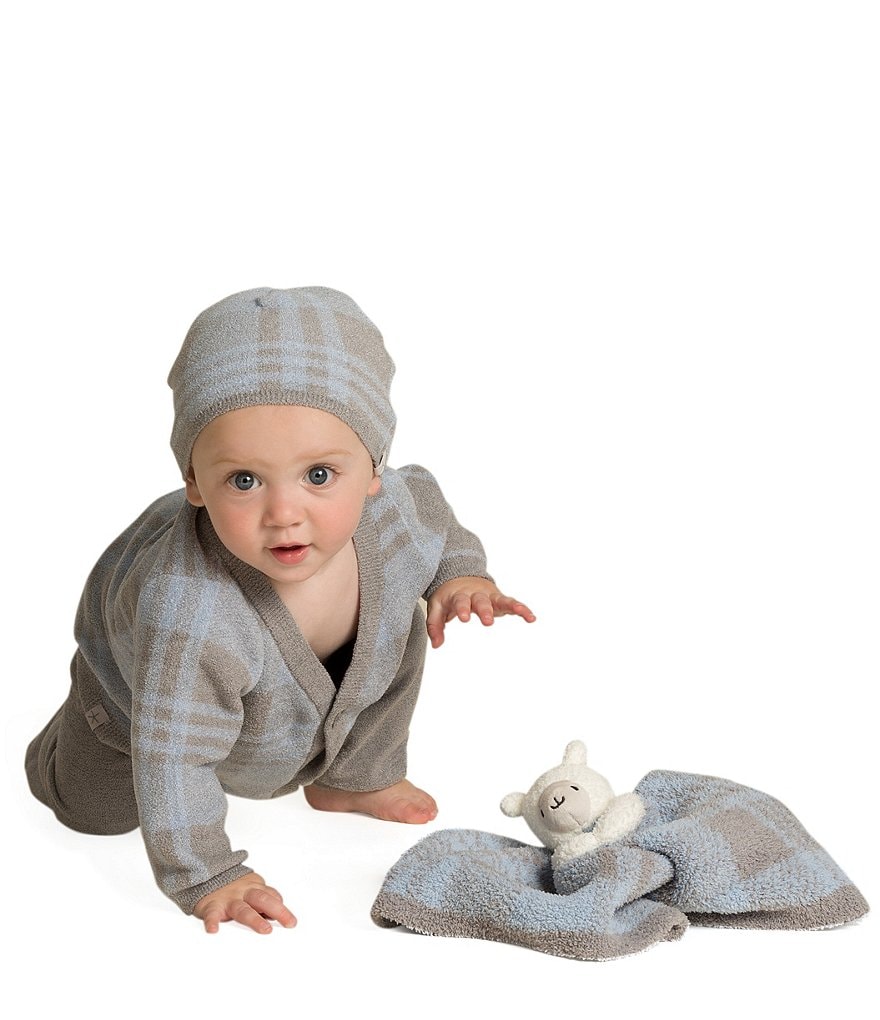 Barefoot Dreams Baby 3-18 Months CozyChic Plaid Baby Bundle Set