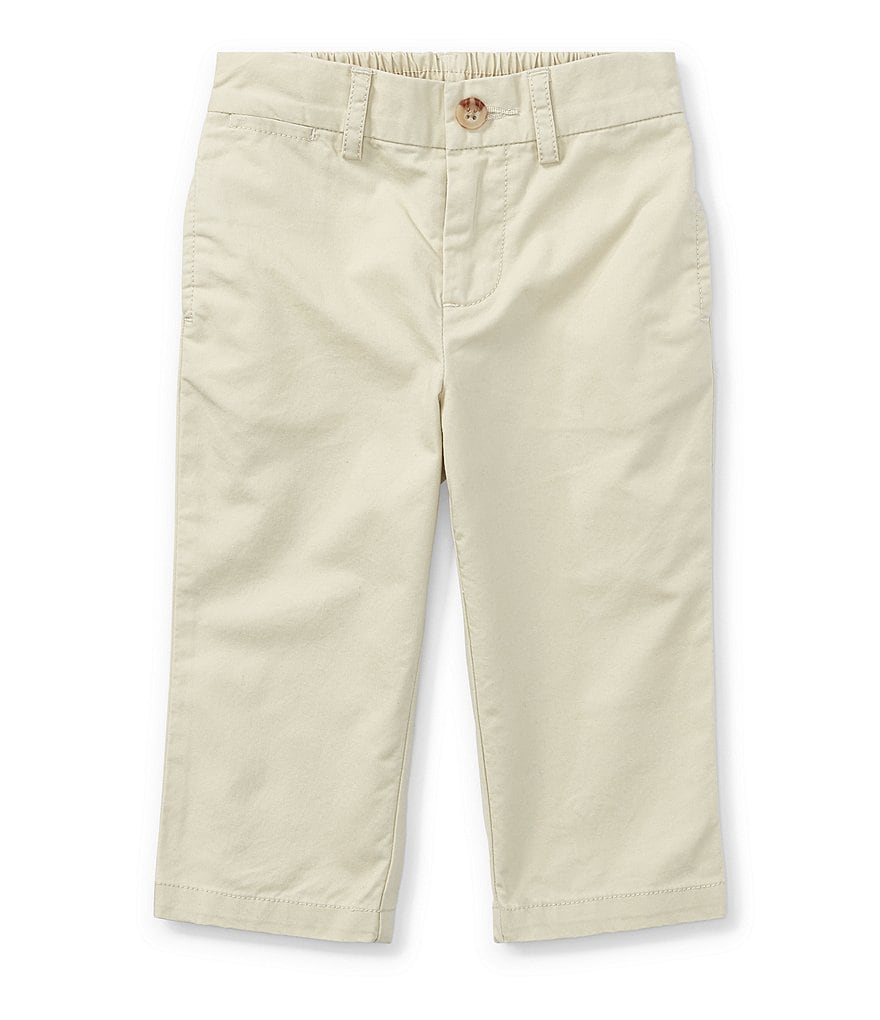 Edgehill Collection Baby Boys 3-24 Months Flat Front Linen Shorts