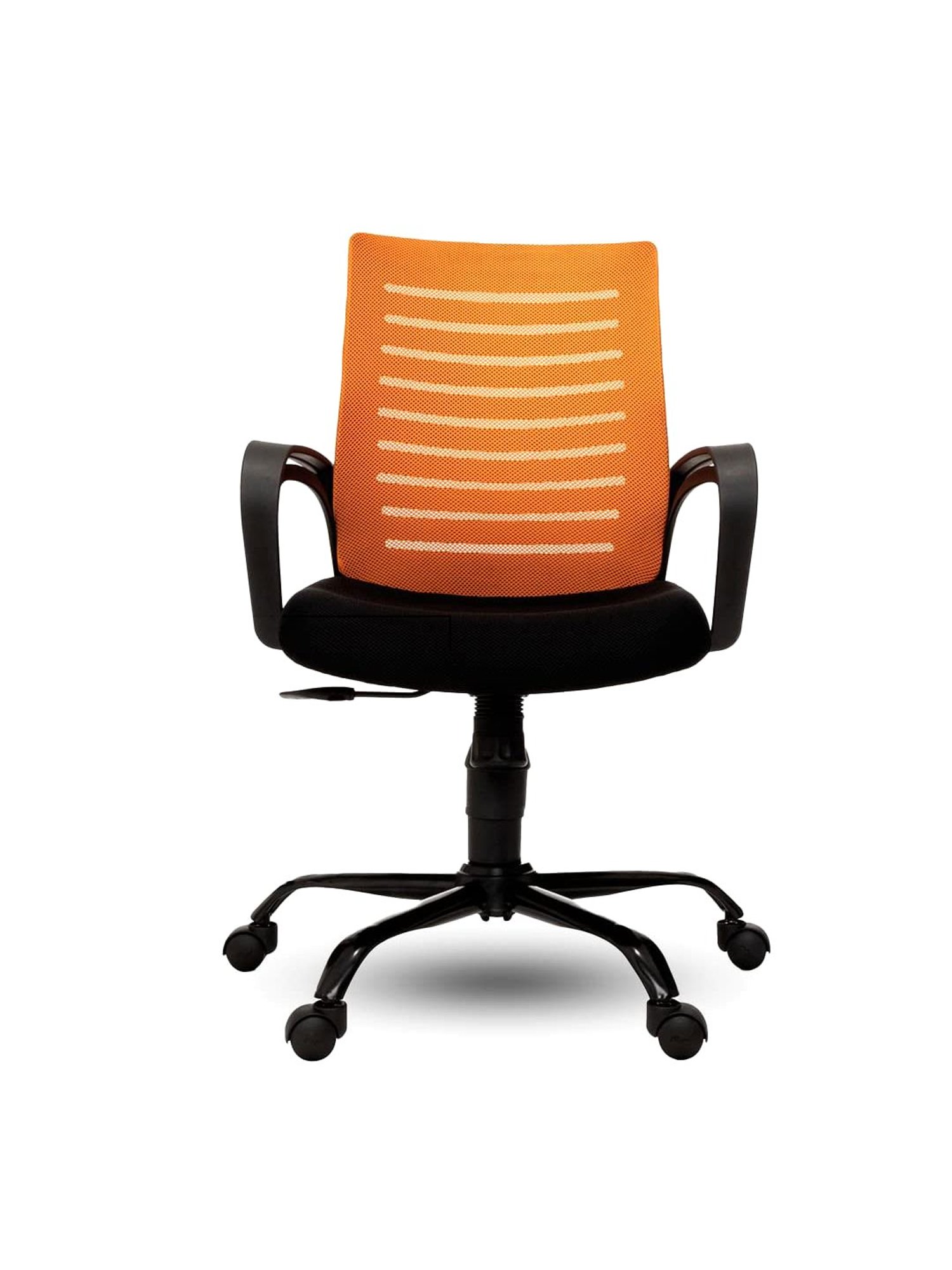 Green Soul Atom Black & Orange Foam Ergonomic Office Chair