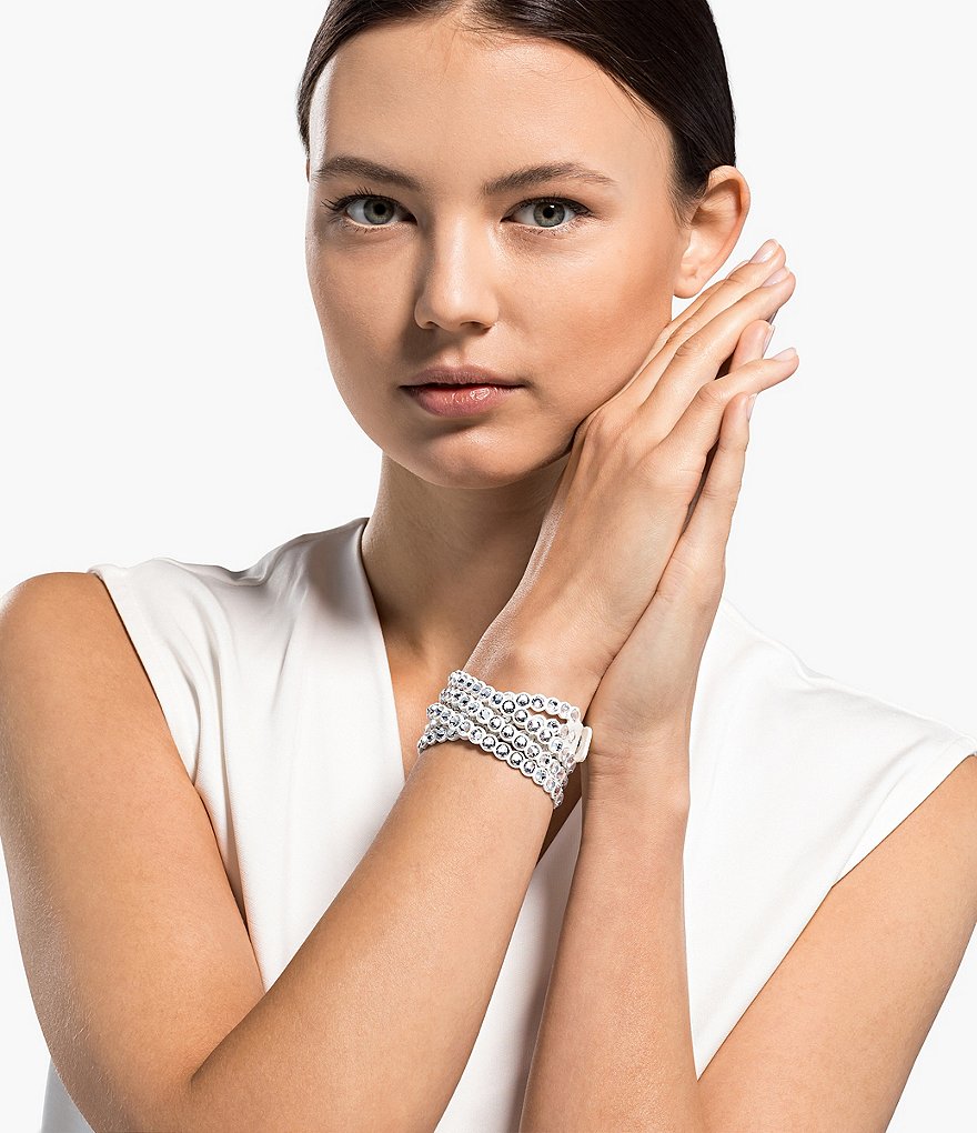Swarovski Power Collection Crystal Layered Bracelet
