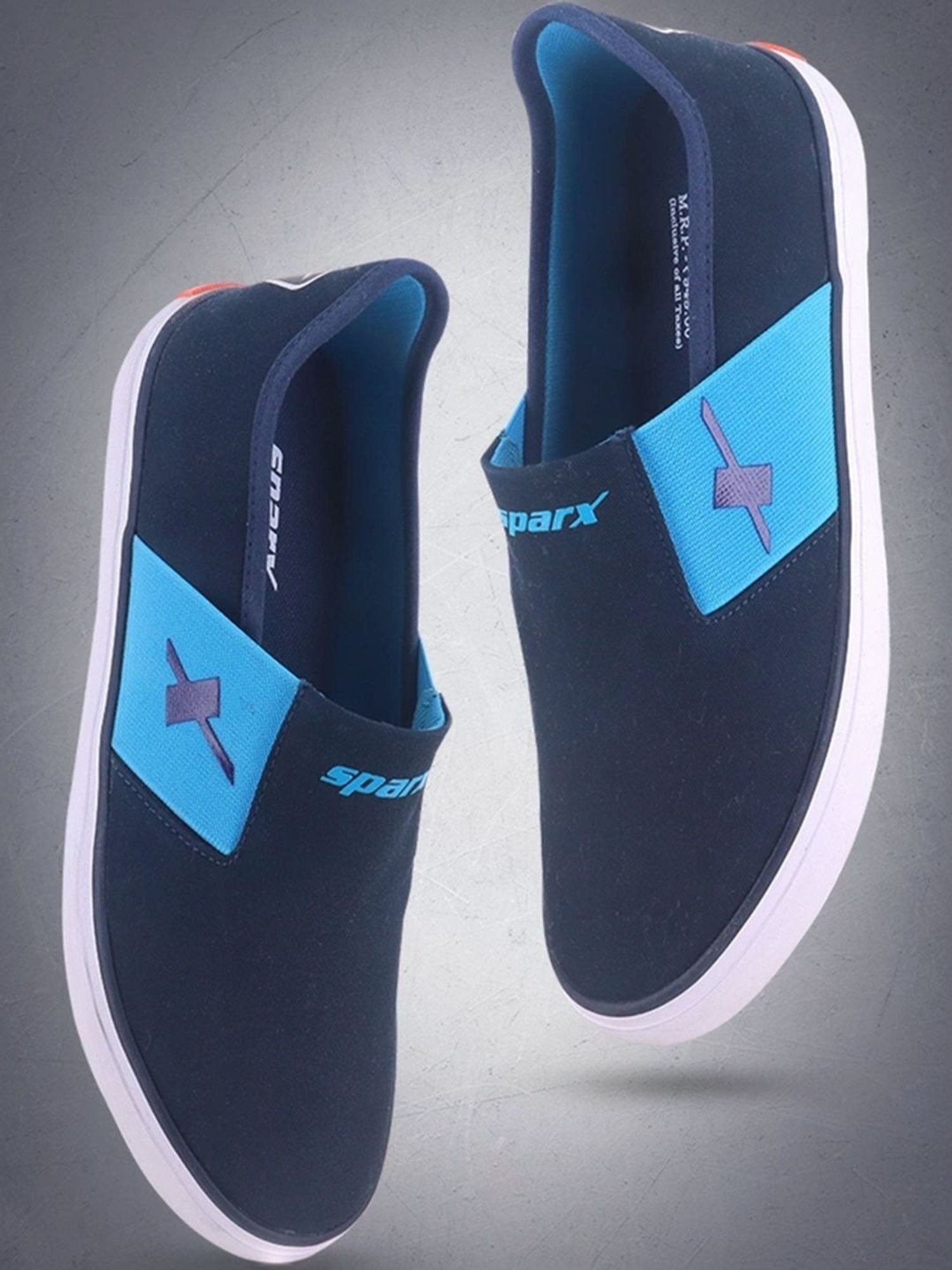 Sparx Men's Navy Casual Sneakers