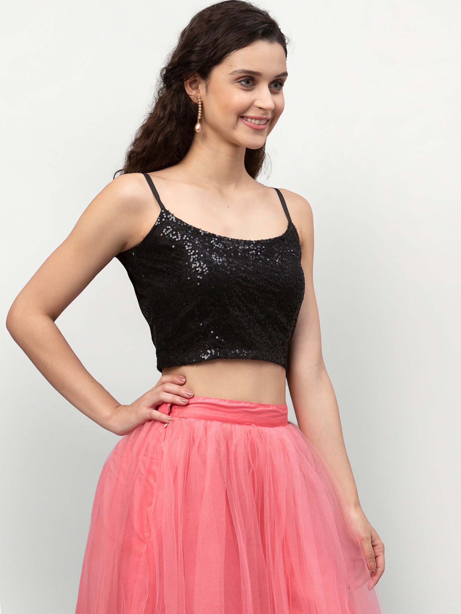 studiorasa Black Embellished Choli