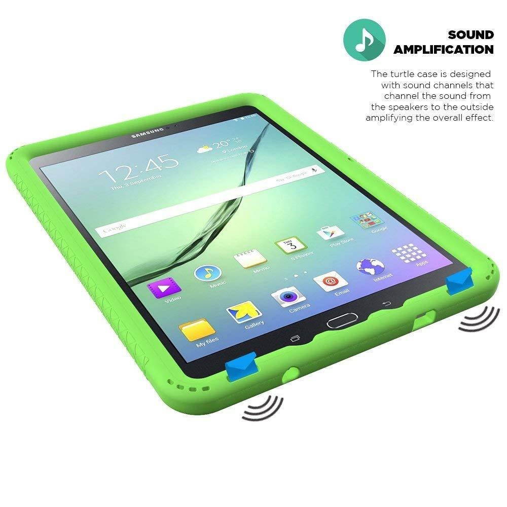 For Samsung Galaxy Tab A 9.7 Inch Tablet SM-T550 Silicone Cover Case Green