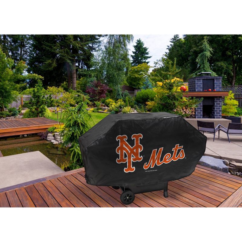 MLB New York Mets Deluxe Grill Cover