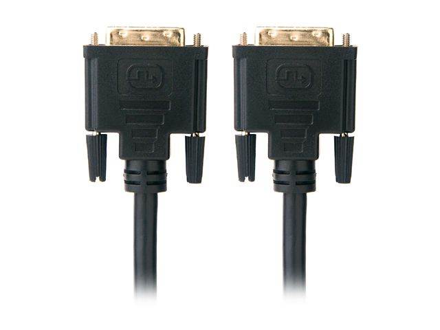 DAT 7321D Black Male to Male One DVI-D to DVI-D Single Link Cable