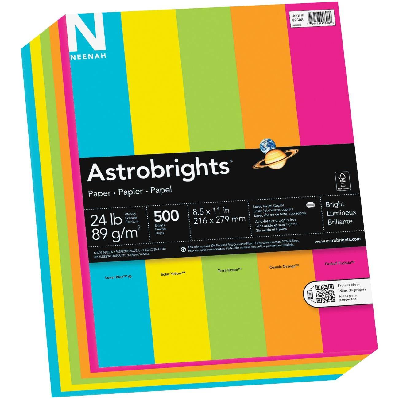 Astrobrights Colored Paper