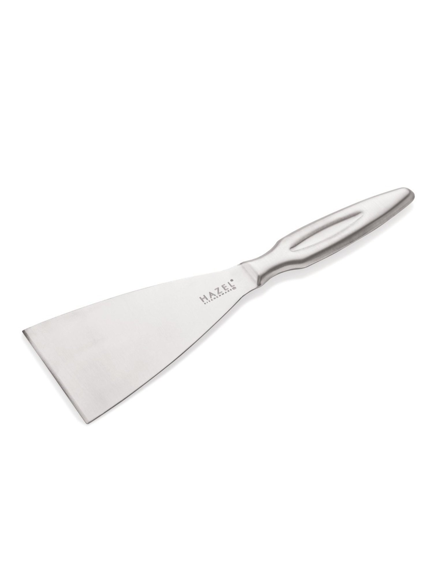 HAZEL Silver Stainless Steel Pizza Cutter with Handle