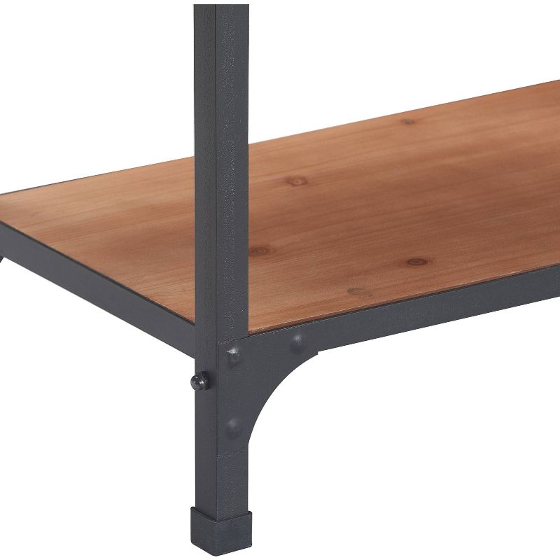 Overland Side Table Metal Brown/Black - Serta