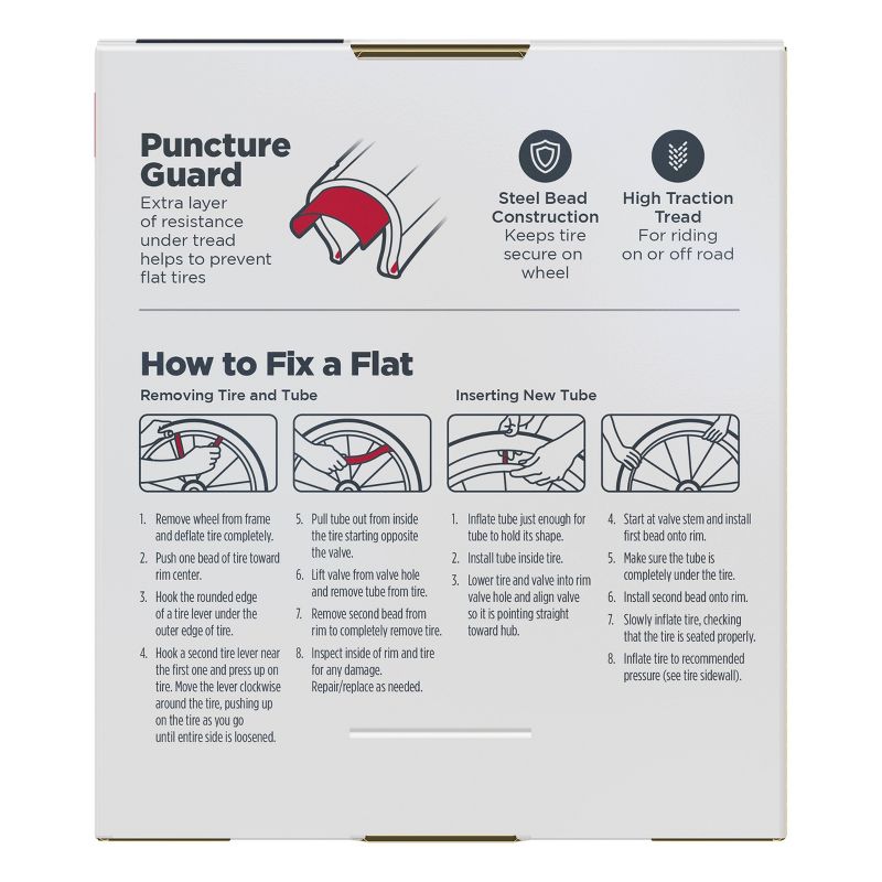 Schwinn 24" Mountain Bike Tire - Black