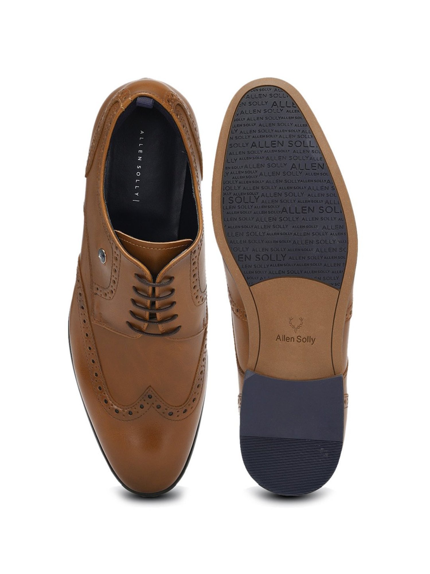 Allen Solly Men's Brown Brogue Shoes