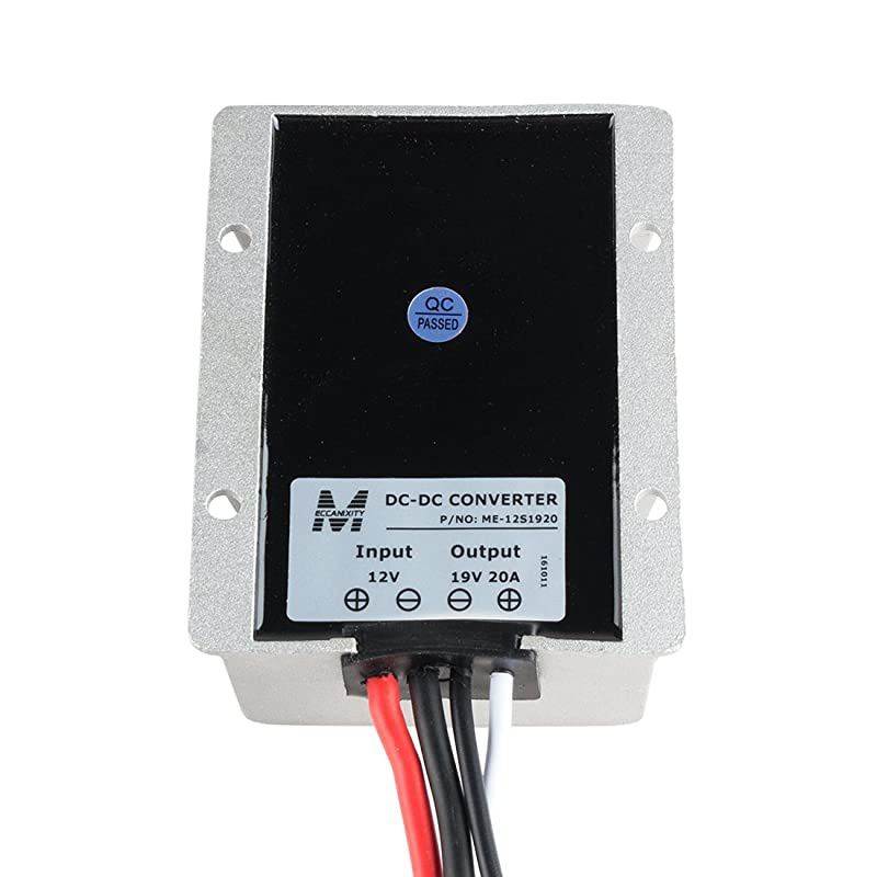 Voltage Converter Regulator DCDC DC 12V StepUp to DC 19V 20A 380W Power Boost Transformer Waterproof